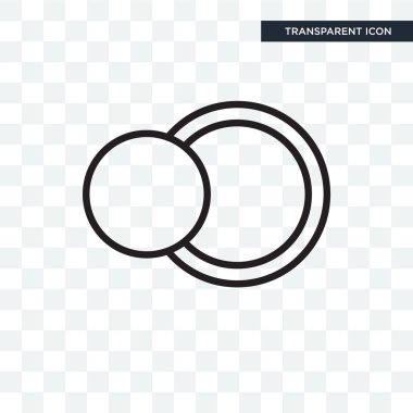 Saydam arka plan üzerinde Hdr logo des izole Hdr vektör simgesi