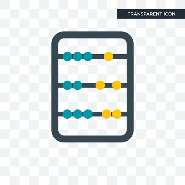 算盘矢量图标在透明背景下被隔离, 算盘 — 图库矢量图片