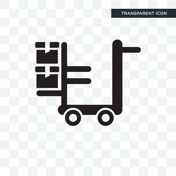 투명 한 배경, Logist에 고립 된 물류 벡터 아이콘 — 스톡 벡터