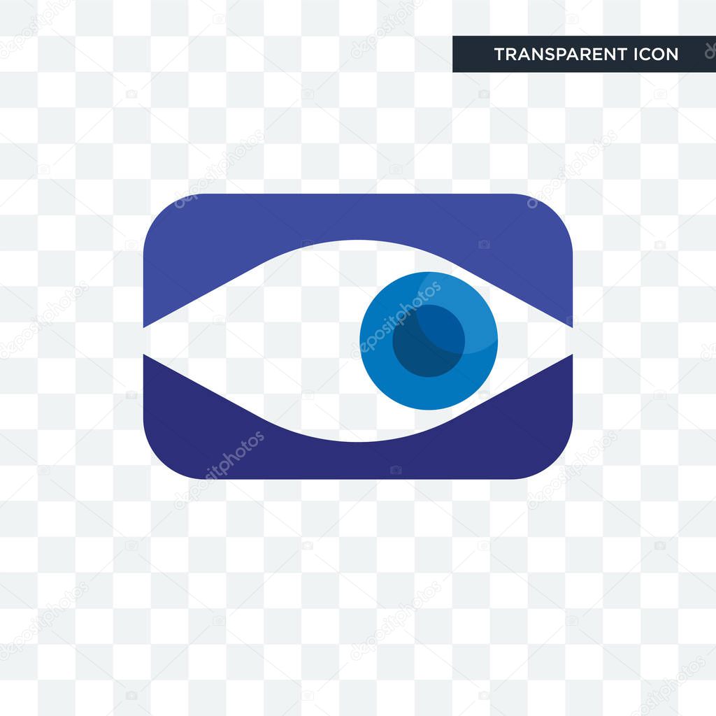 Neighborhood watch vector icon isolated on transparent background, neighborhood watch logo concept