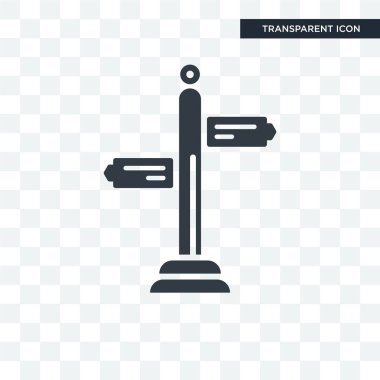 Saydam arka plan üzerinde Panel logo izole paneli vektör simgesi