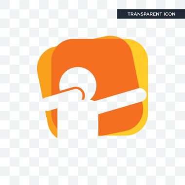 saydam arka plan üzerinde dab logo des izole dab vektör simgesi