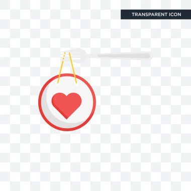 Saydam arka plan üzerinde Favorit izole favori vektör simgesi