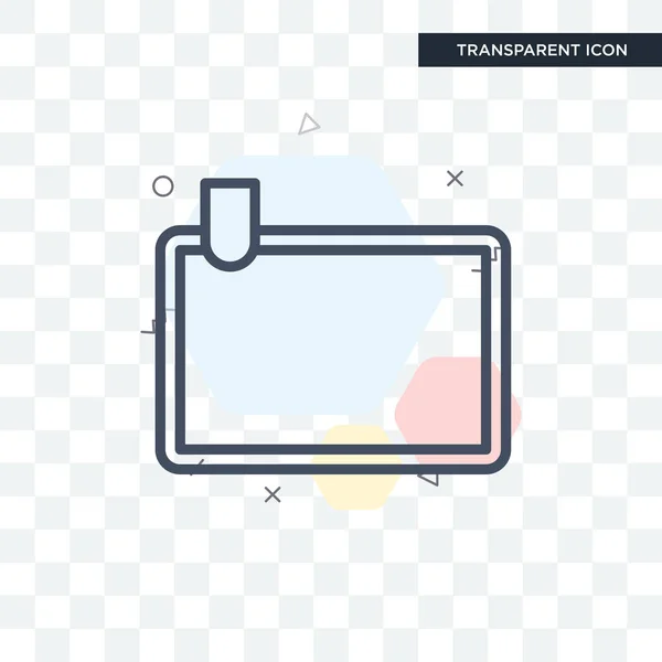 Icône de vecteur de rupture isolée sur fond transparent, Logo de rupture — Image vectorielle