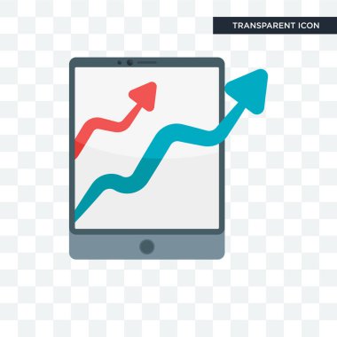 Saydam arka plan üzerinde Tablet lo izole tablet vektör simgesi