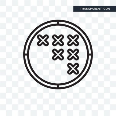 Saydam arka plan üzerinde Arras logo izole Arras vektör simgesi