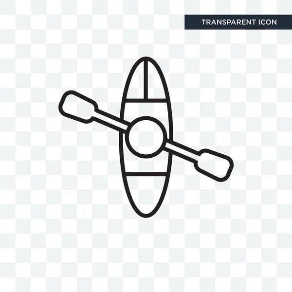 Saydam arka plan üzerinde Kano logo izole Kano vektör simgesi — Stok Vektör