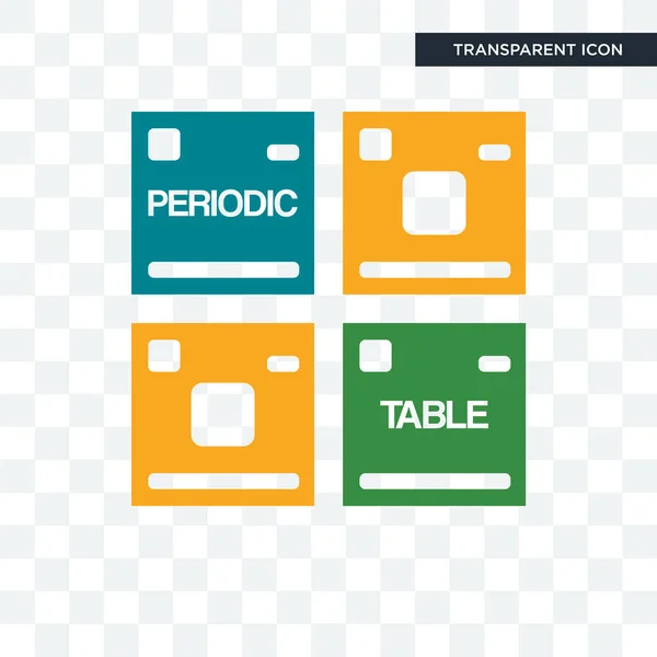 periodic table vector icon isolated on transparent background, p