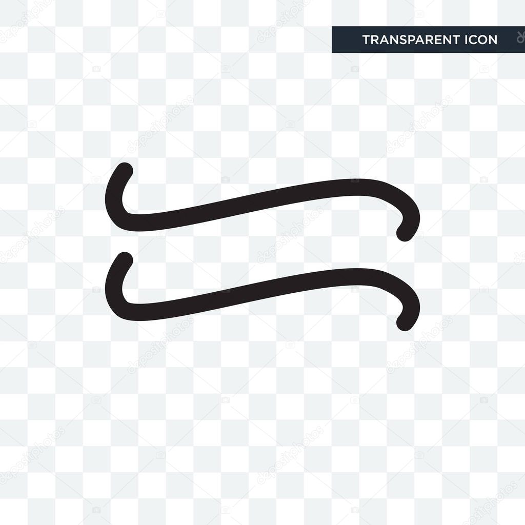 Is Approximately Equal To Vector Icon Isolated On Transparent Background Is Approximately Equal To Logo Concept Premium Vector In Adobe Illustrator Ai Ai Format Encapsulated Postscript Eps Eps Format