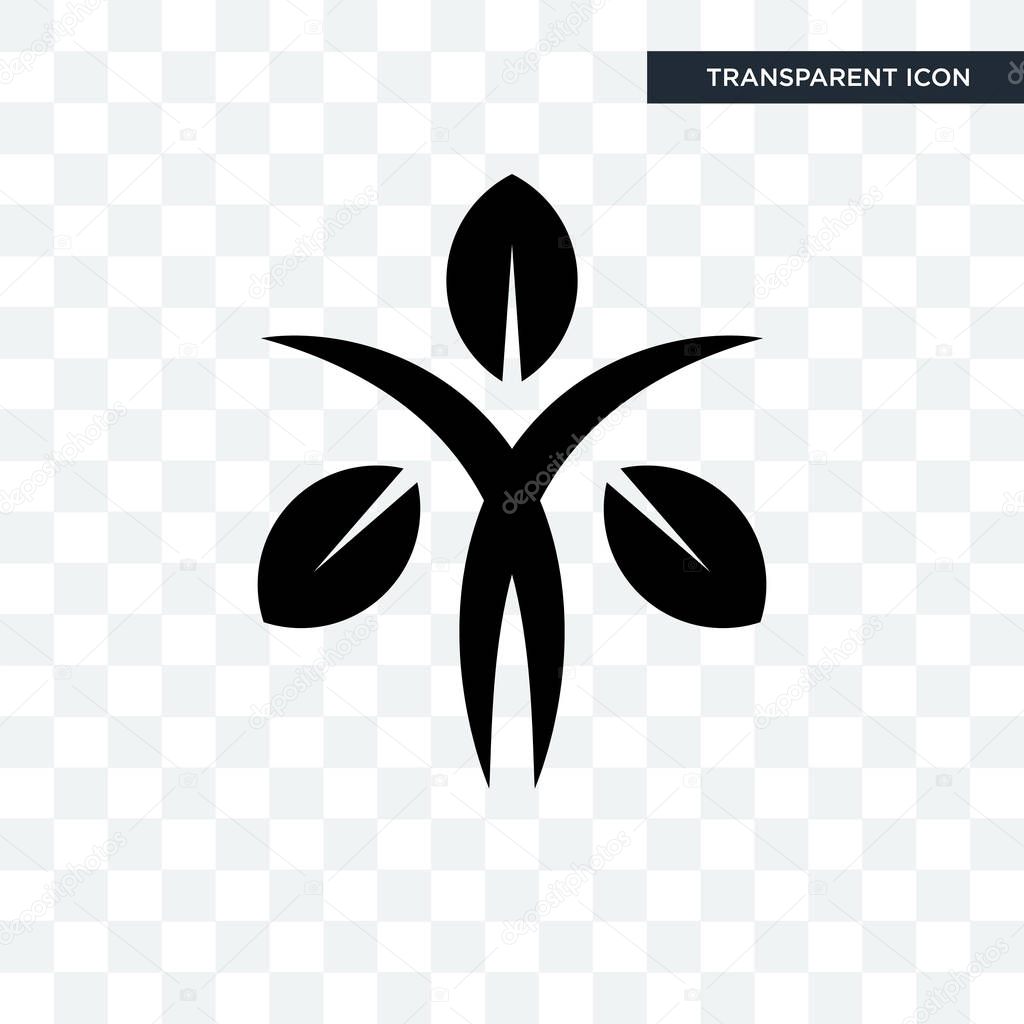 Dietitian vector icon isolated on transparent background, dietitian logo concept