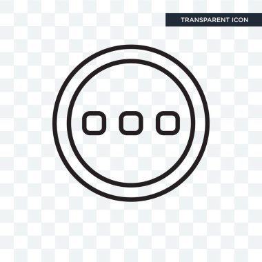 Saydam arka plan üzerinde daha fazla logo d izole daha fazla vektör simgesi