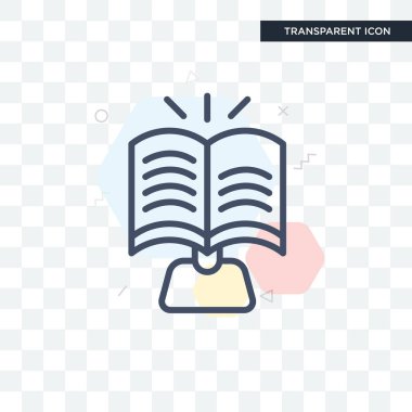 Saydam arka plan üzerinde uzman lo izole uzman vektör simgesi