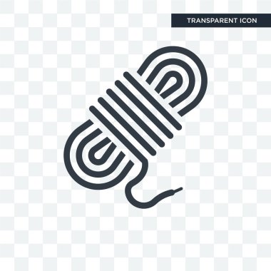 Saydam arka plan üzerinde ip logosu d izole ip vektör simgesi
