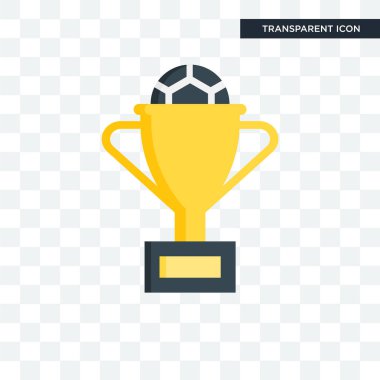 Saydam arka plan üzerinde Kupası logosu des izole Kupası vektör simgesi