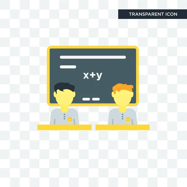 Lesson vector icon isolated on transparent background, Lesson lo