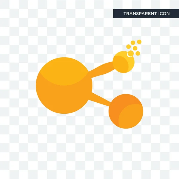 Bitconnect icono vectorial aislado sobre fondo transparente, bitco — Vector de stock