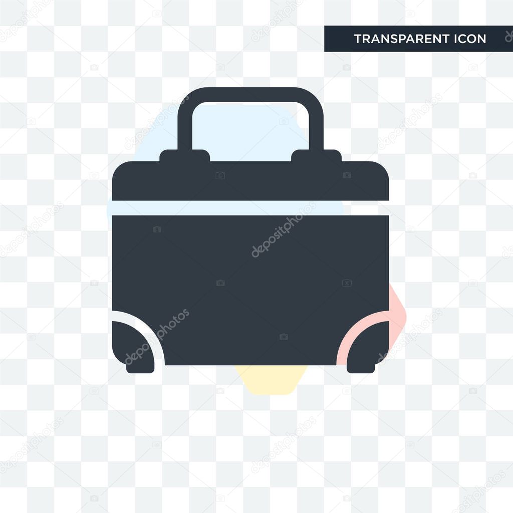 First aid kit vector icon isolated on transparent background, First aid kit logo concept