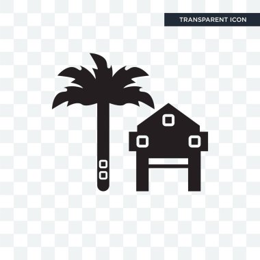 Saydam arka plan üzerinde kira logosu d izole vektör simge kira