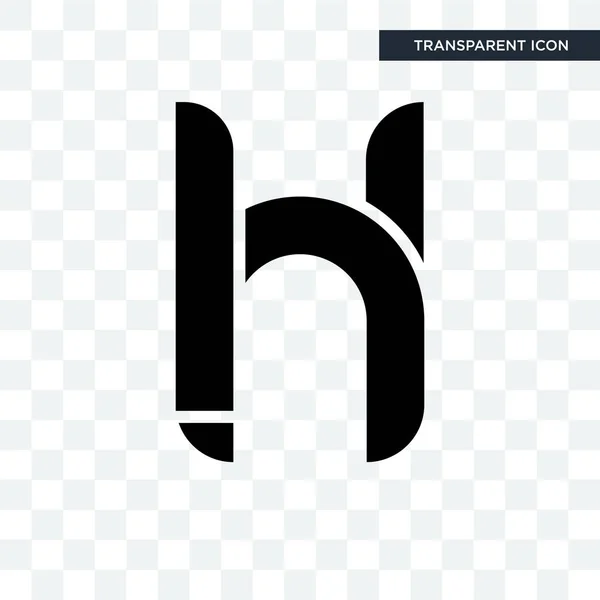 Hh ベクトルのアイコンが透明な背景、hh ロゴ療に分離 ロイヤリティフリーストックベクター