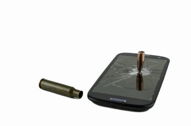 cep telefonu kartuş mermi atış