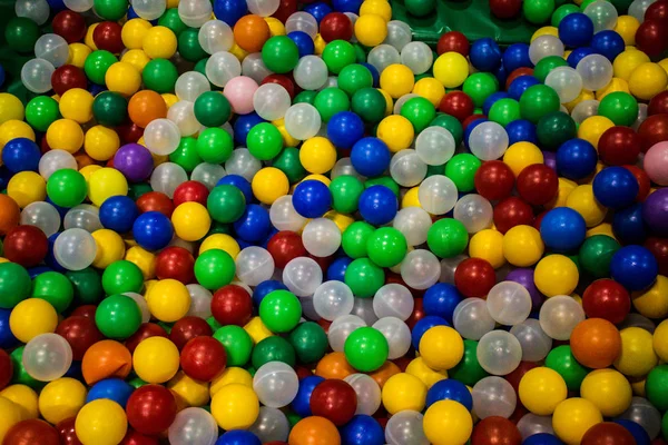 Multi Gekleurde Ballen Het Kindercentrum — Stockfoto