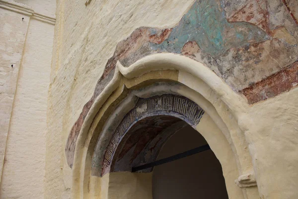 Tikhvin Varsayım Manastırı, Rus Ortodoks, Tikhvin, St Petersburg Rusya Sonbahar 2018 