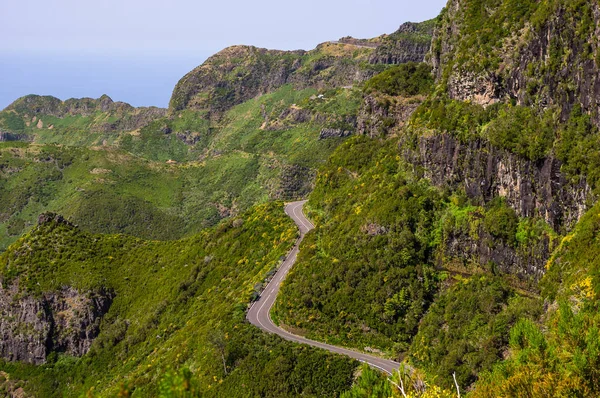 Straßen Von Madeira Portugal — Stockfoto