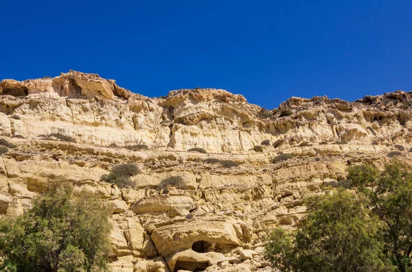 Grotte Matala Sulla Costa Meridionale Creta Grecia — Foto Stock