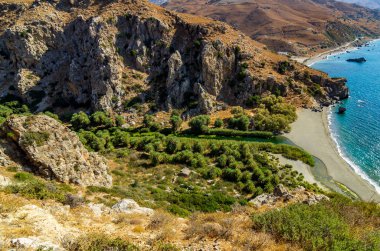 Palm Vadisi, Preveli üzerinde Girit, Yunanistan görüntülemek
