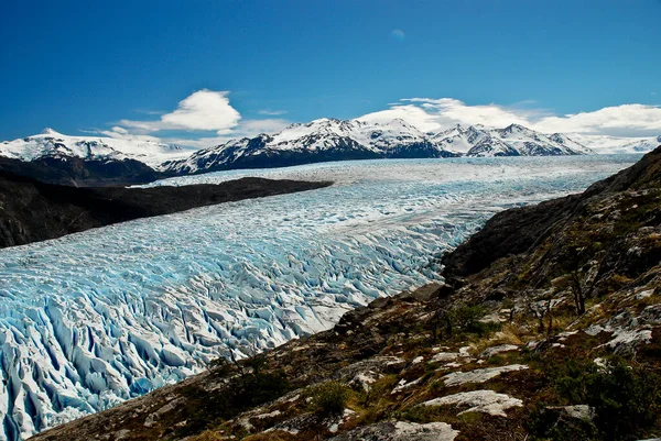 View of Hielo Patagonico Sur from Grey Lodge Stock Image