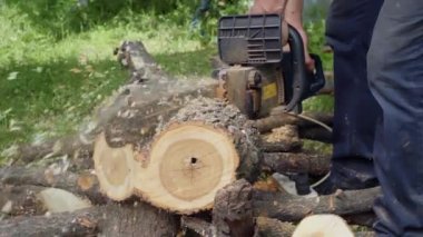 ağır çekimde düşen toz elektrikli testere, cips, Ahşap testere adam gördüm
