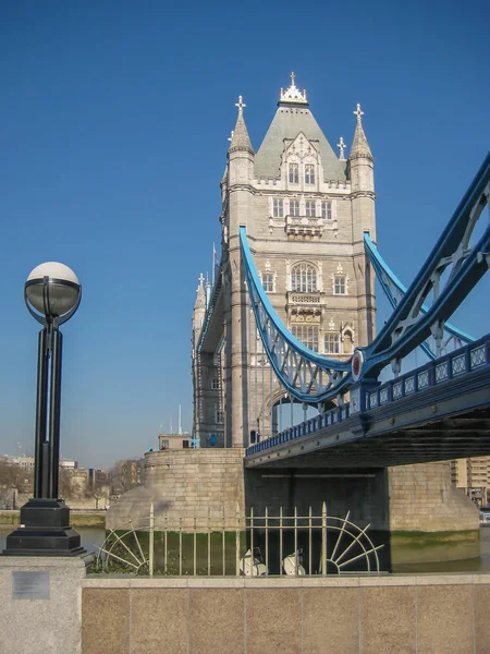 London 2013 View Banks River Thames Central London Queen Tower — Stock Photo, Image