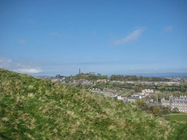 Edinburgh Scotland 2014 Panoramic View Calton Hill General View Monuments — Stock Photo, Image