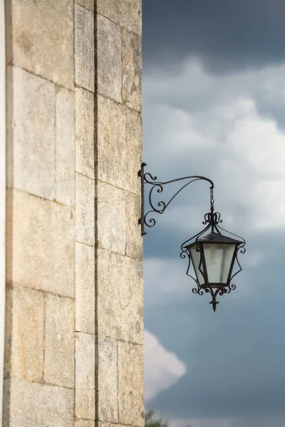 Детальний Вид Вуличну Лампу — стокове фото