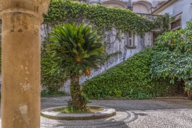 Coimbra Üniversitesi'nin iç görünümü , hukuk bölümü binası, Melos Sarayı