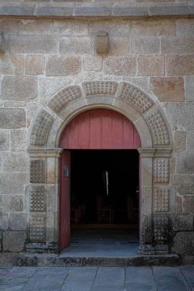 Vila Real Portugal 2020 Puerta Lateral Entrada Catedral Vila Real —  Fotos de Stock