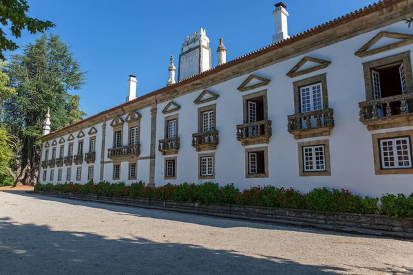 Vila Real Portugal 2020 Άποψη Του Εξωτερικού Κτιρίου Solar Mateus — Φωτογραφία Αρχείου
