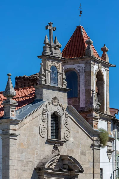 Lamego Portugal 2019 View Superior Main Facade Church Desterro Town — 스톡 사진