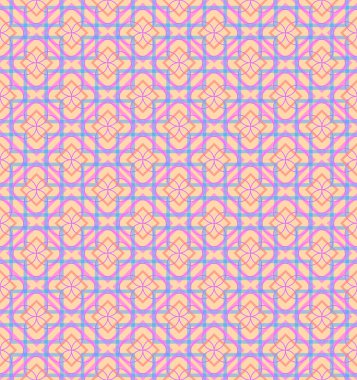 Gölge ve yapraklar ile dikişsiz armut deseni, damalı mavi arka plan, vektör