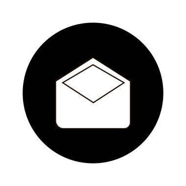 ileti simgesi, vektör illüstrasyonu