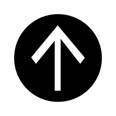 ok simgesi, vektör illüstrasyonu