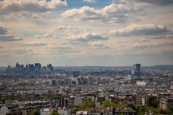 Paris Quartier Des Affaires Vue Aérienne — Photo