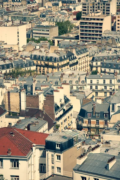 Paris Verlässt Quartier Aus Der Vogelperspektive — Stockfoto