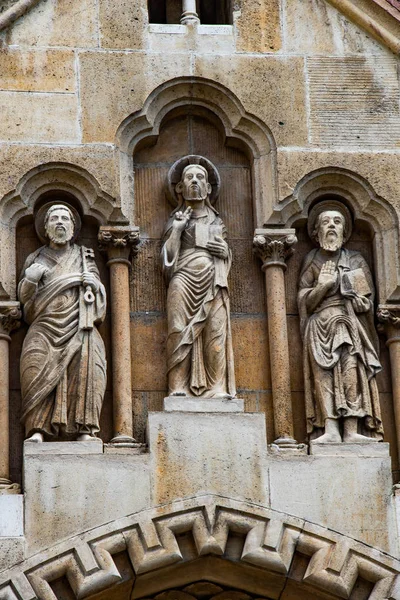 Elementi Architettonici Della Cattedrale Budapest Ungheria — Foto Stock