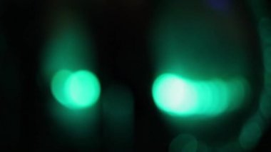 Gong asılı renkleri bokeh ışıklar değiştirme