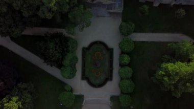 Kutna Hora kasabasının bahçesi ve panoraması, Çek Cumhuriyeti