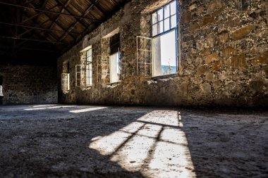 Trodos, Kıbrıs'ın dağlık bölgesinde Berengaria terk edilmiş otelin iç