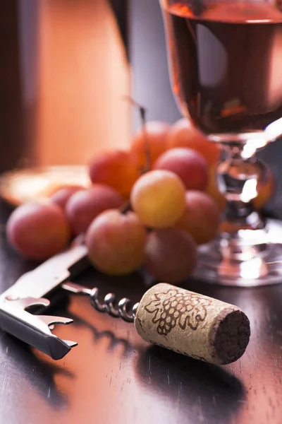 Klasické italské víno — Stock fotografie