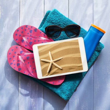 rahatlatıcı plaj tatili