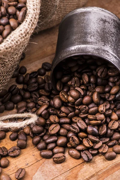 Granos de café tostados — Foto de Stock